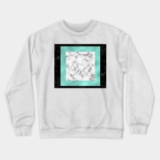 Mint marble VIII Crewneck Sweatshirt